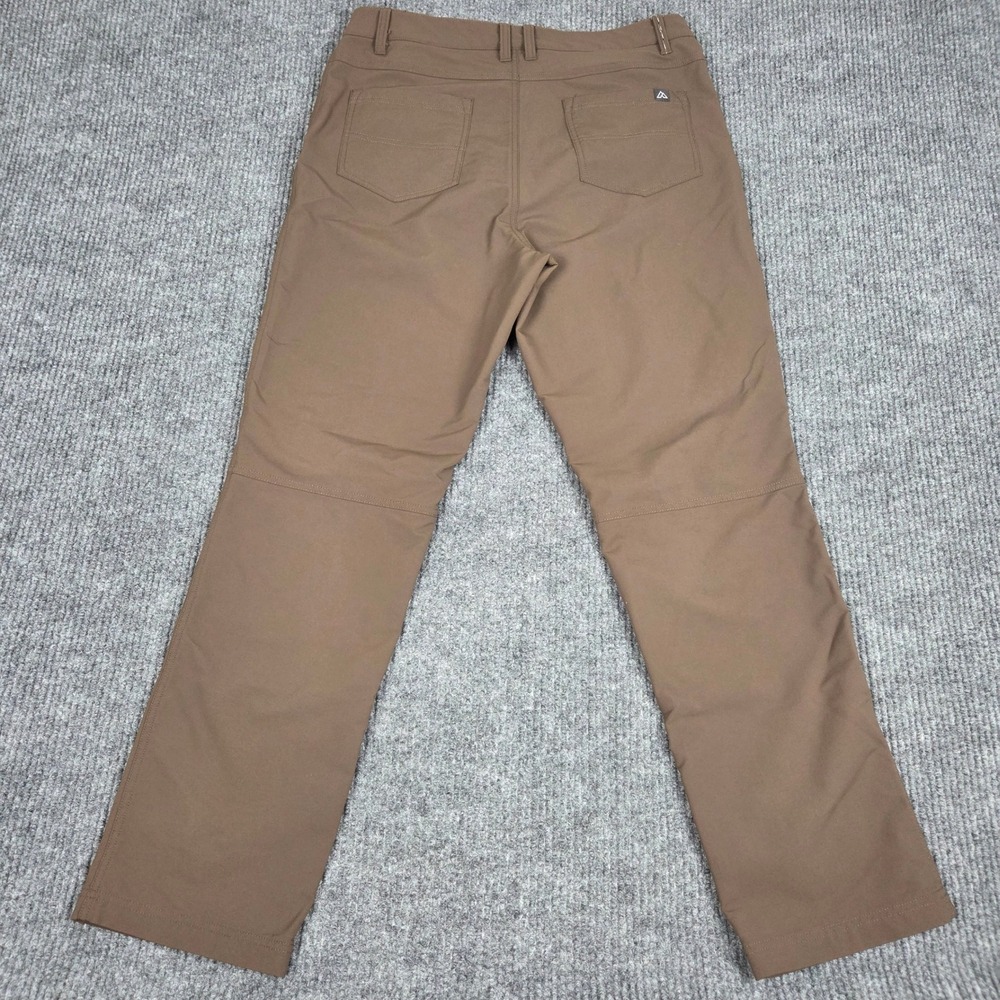 Alpine Design Mens Brown Hiking Pants Technical Outdoor Trail Pants 36x32
